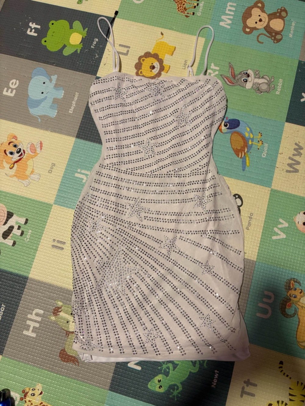 Windsor Mini dress with Bedazzle Stars 
Y2K fav